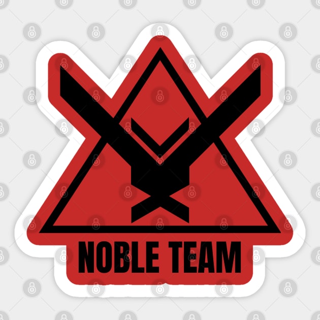 Halo - Noble Team Sticker by All Things Halo